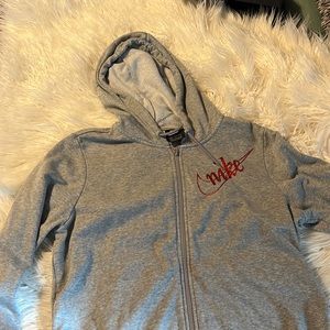 Nike zip sweatshirt